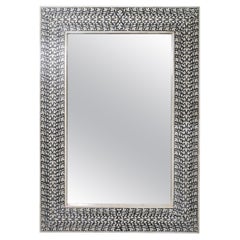 Stone inlay mirror