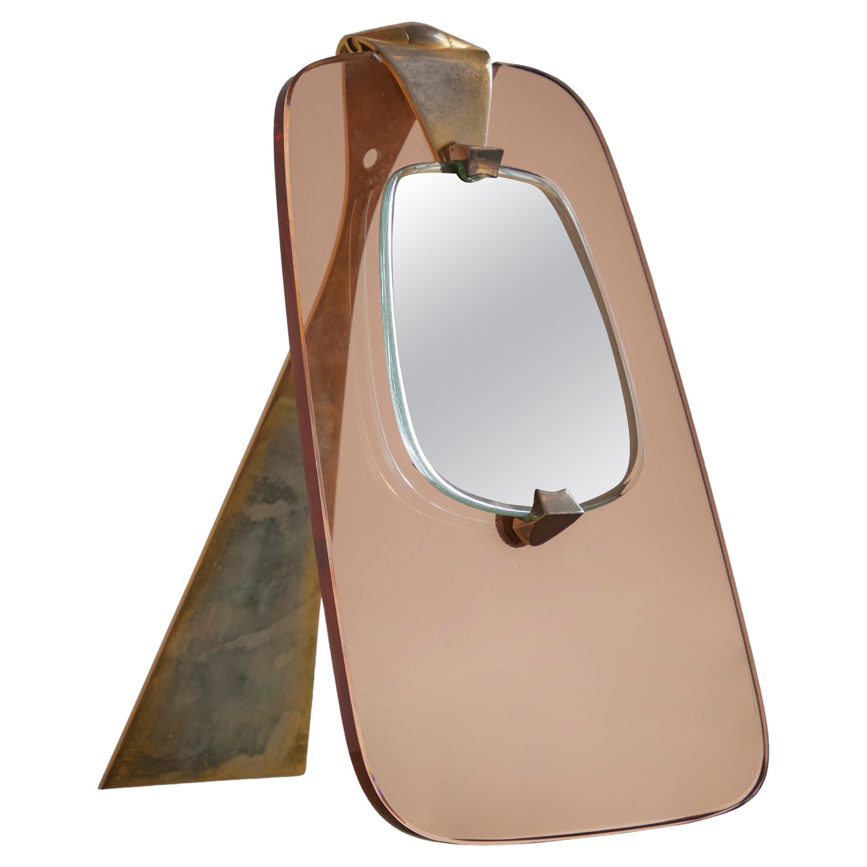 Vanity Mirror by Max Ingrand for Fontana Arte For Sale