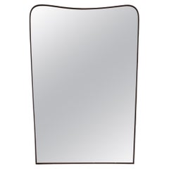 Retro Italian Brass Mirror