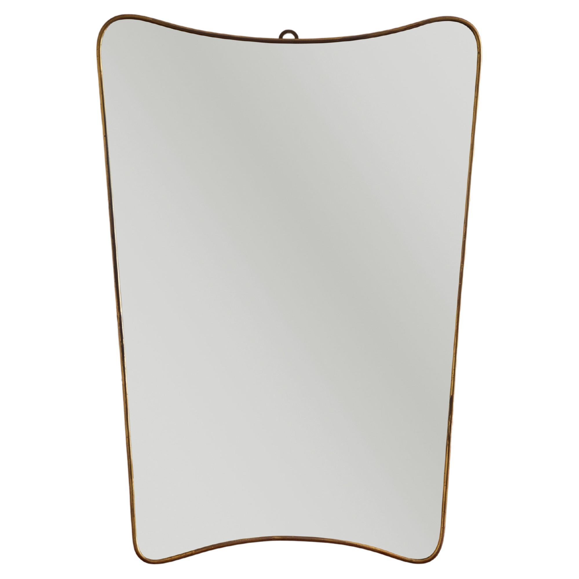 Italian Brass Mirror