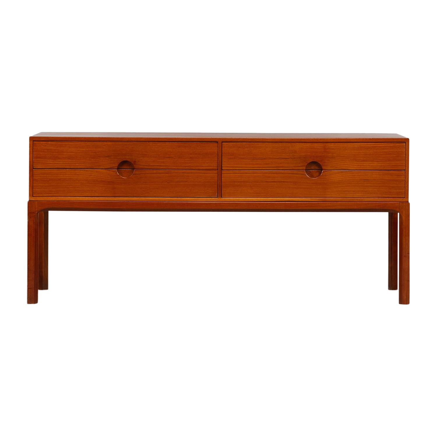 Dänisches Sideboard aus Teakholz Nr. 394 von Kai Kristiansen für Aksel Kjersgaard, 1950er Jahre