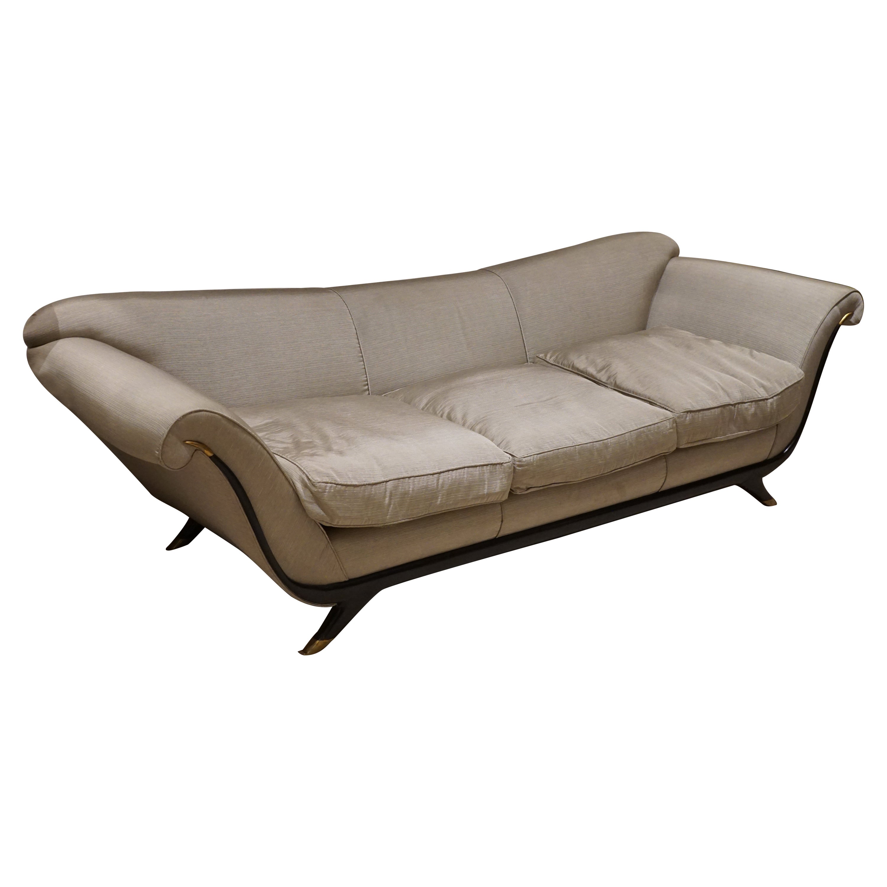 Italian 1940s Sofa By Guglielmo Ulrich For Sale