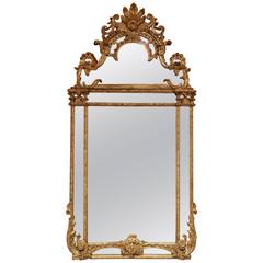 Louis XVI Gold Gilt Mirror