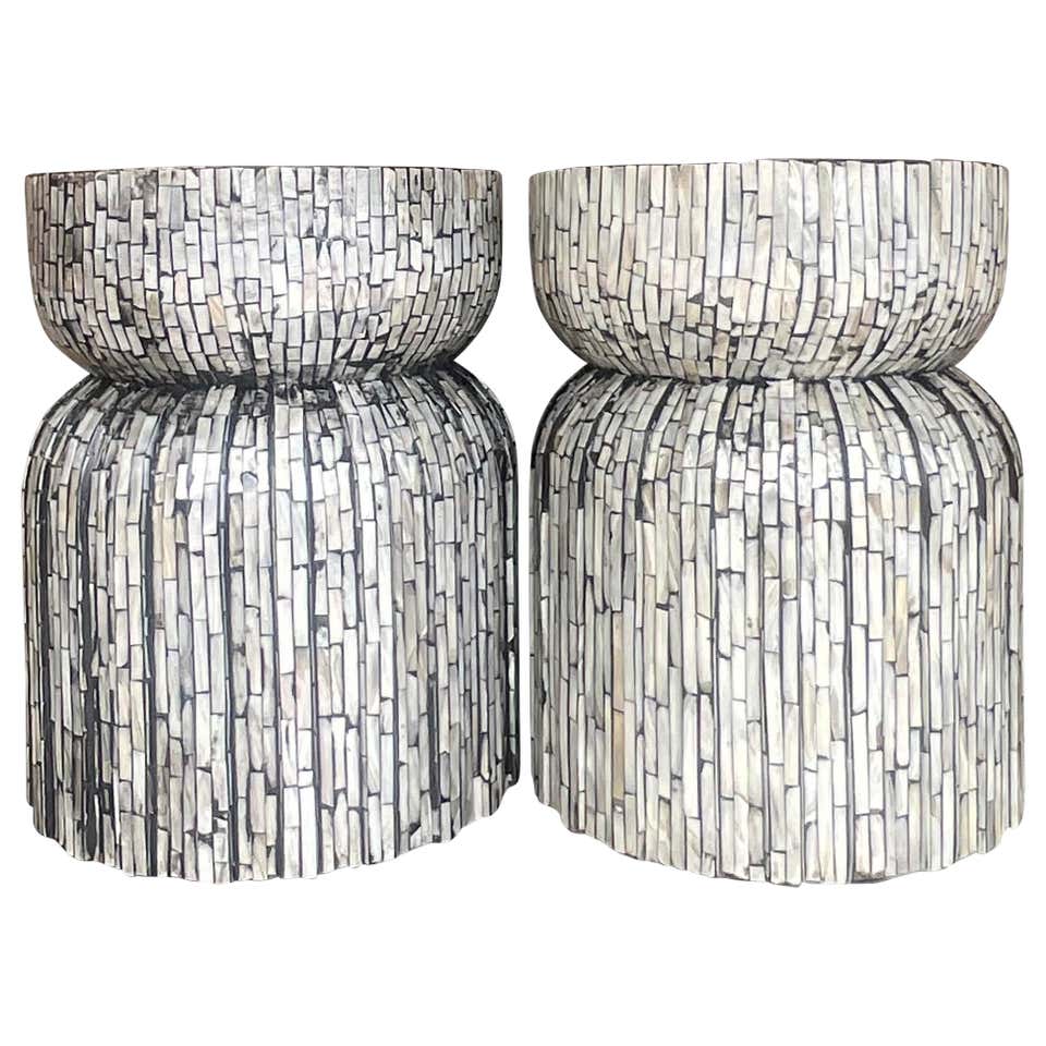 Shell Stools - 14 For Sale at 1stDibs