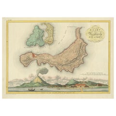Cartographie coloniale : les îles Banda - l'épicentre du commerce des Spice, 1818