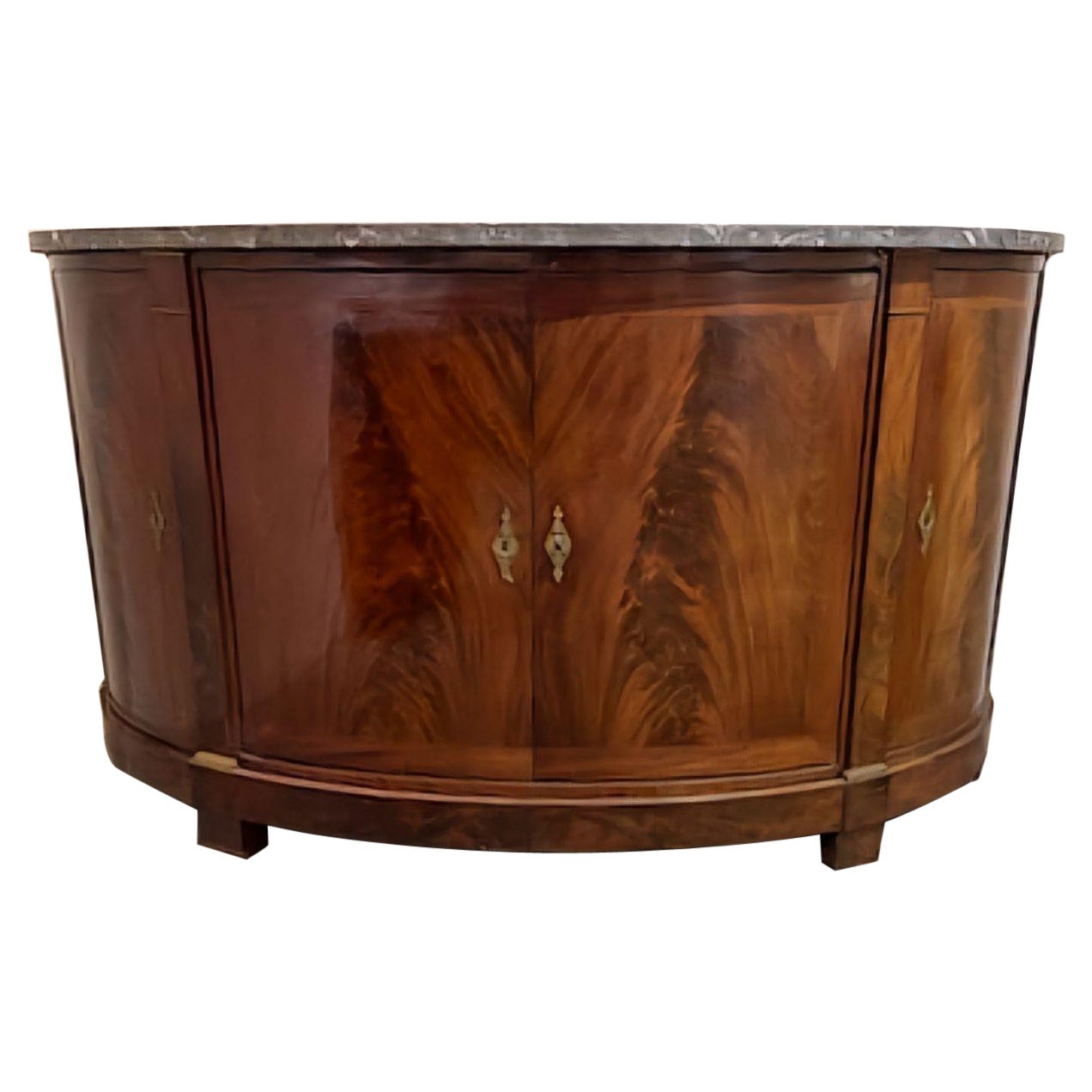 19th Century French Mahogany Sideboard  For Sale