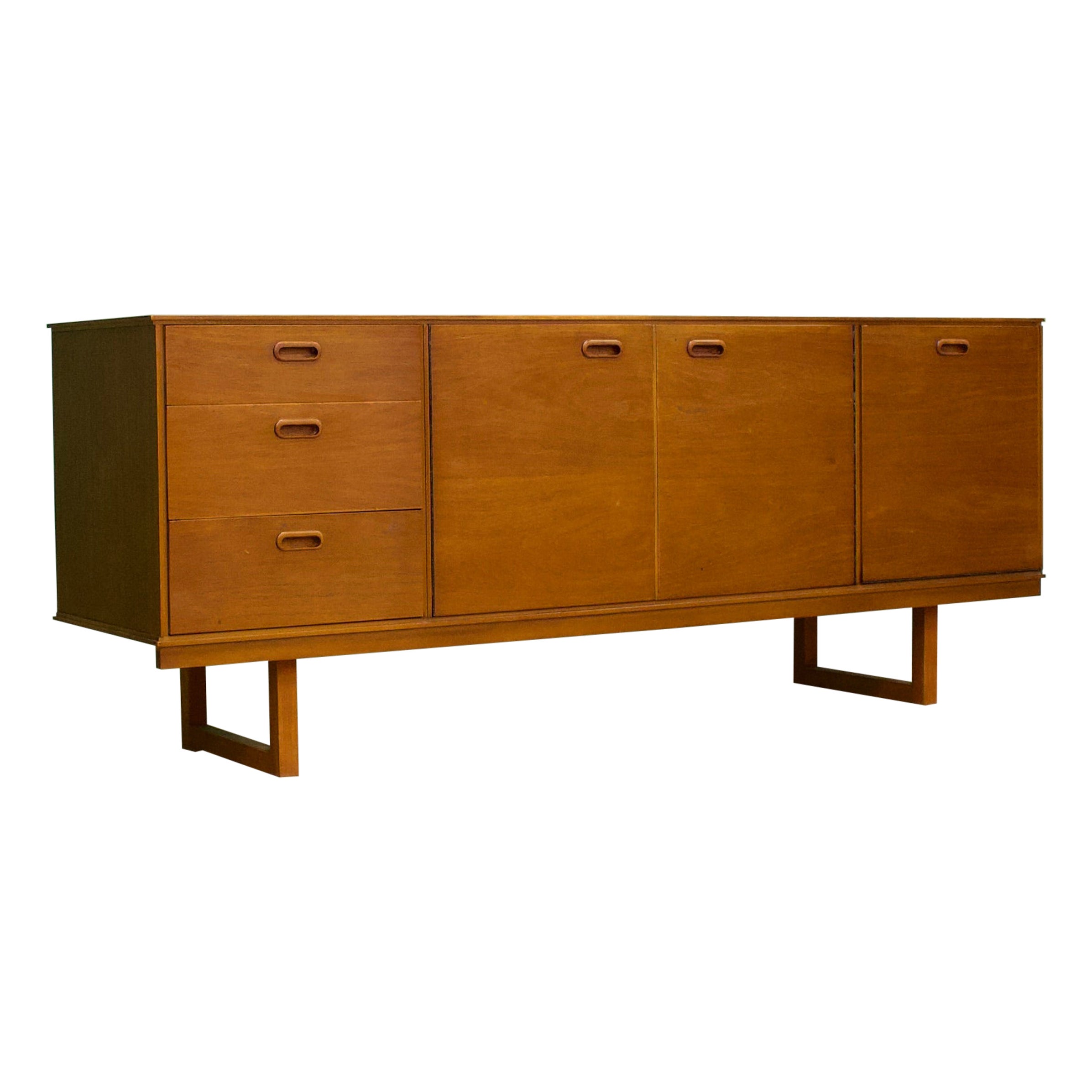 Teak Fresco Anrichte von Avalon, 1960er Jahre im Angebot