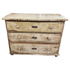 19th Century Swedish Painted Chest of Drawers