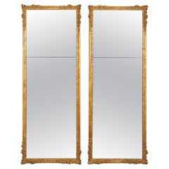 Pair of Giltwood Pier Mirrors