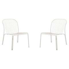 Pair of Thorvald SC100 Outdoor Lounge Chairs-Ivory-by Space Copenhagen for &T