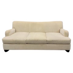 Vintage English Style Sofa by Barbara Barry Oval Collections For Henredon