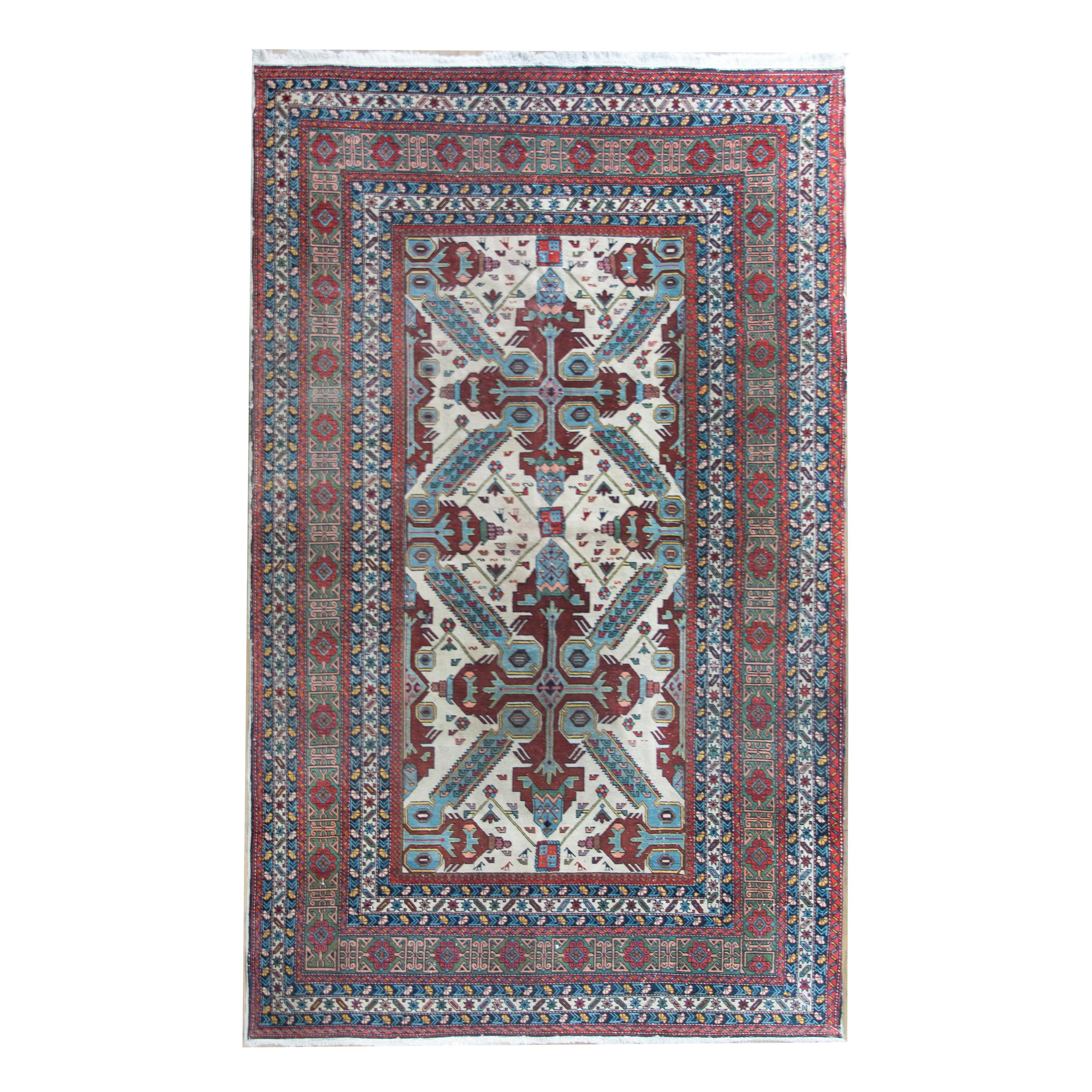 Early 20th Century Persian Ardabil Rug For Sale