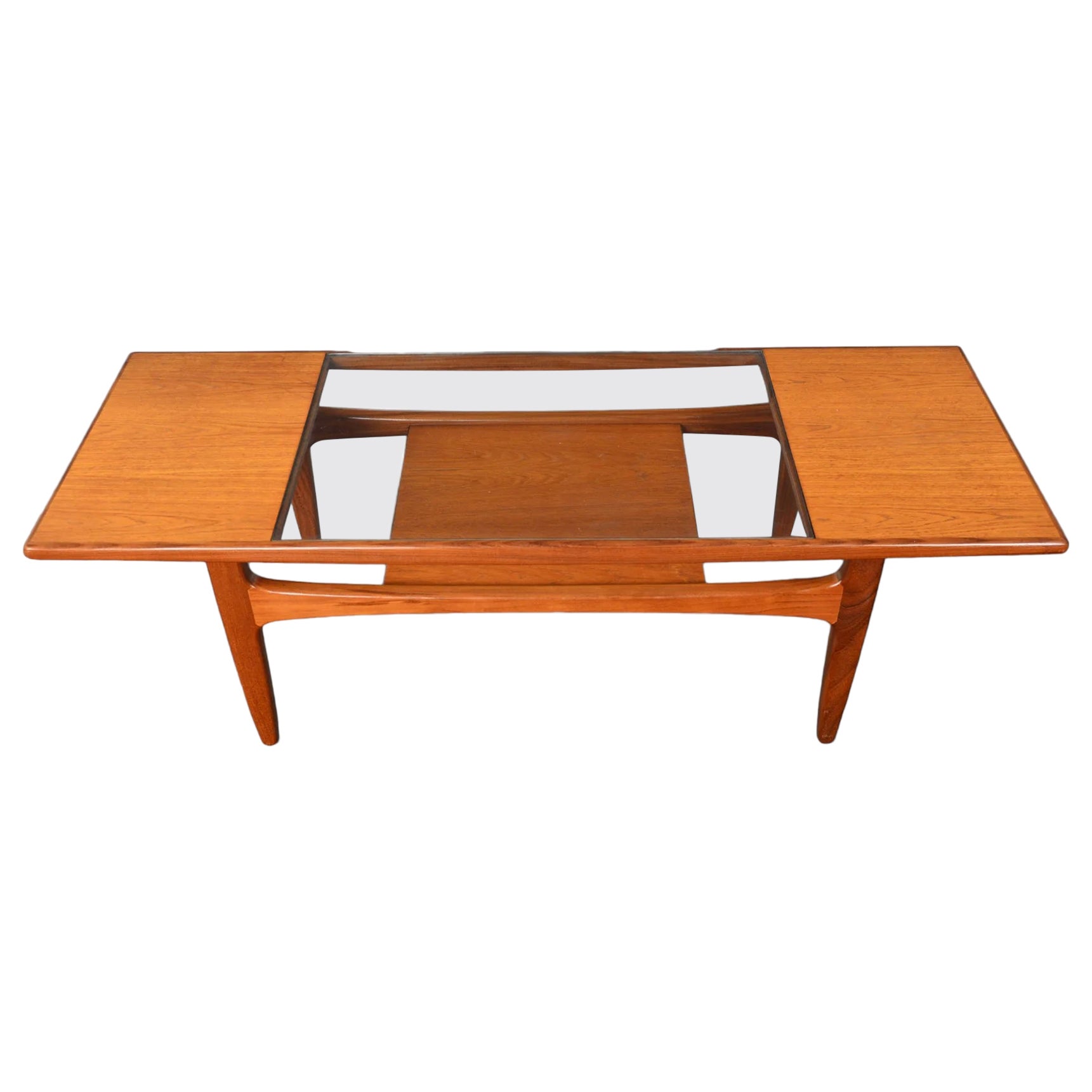 G Plan Fresco Surfboard Coffee Table In Teak #1 For Sale