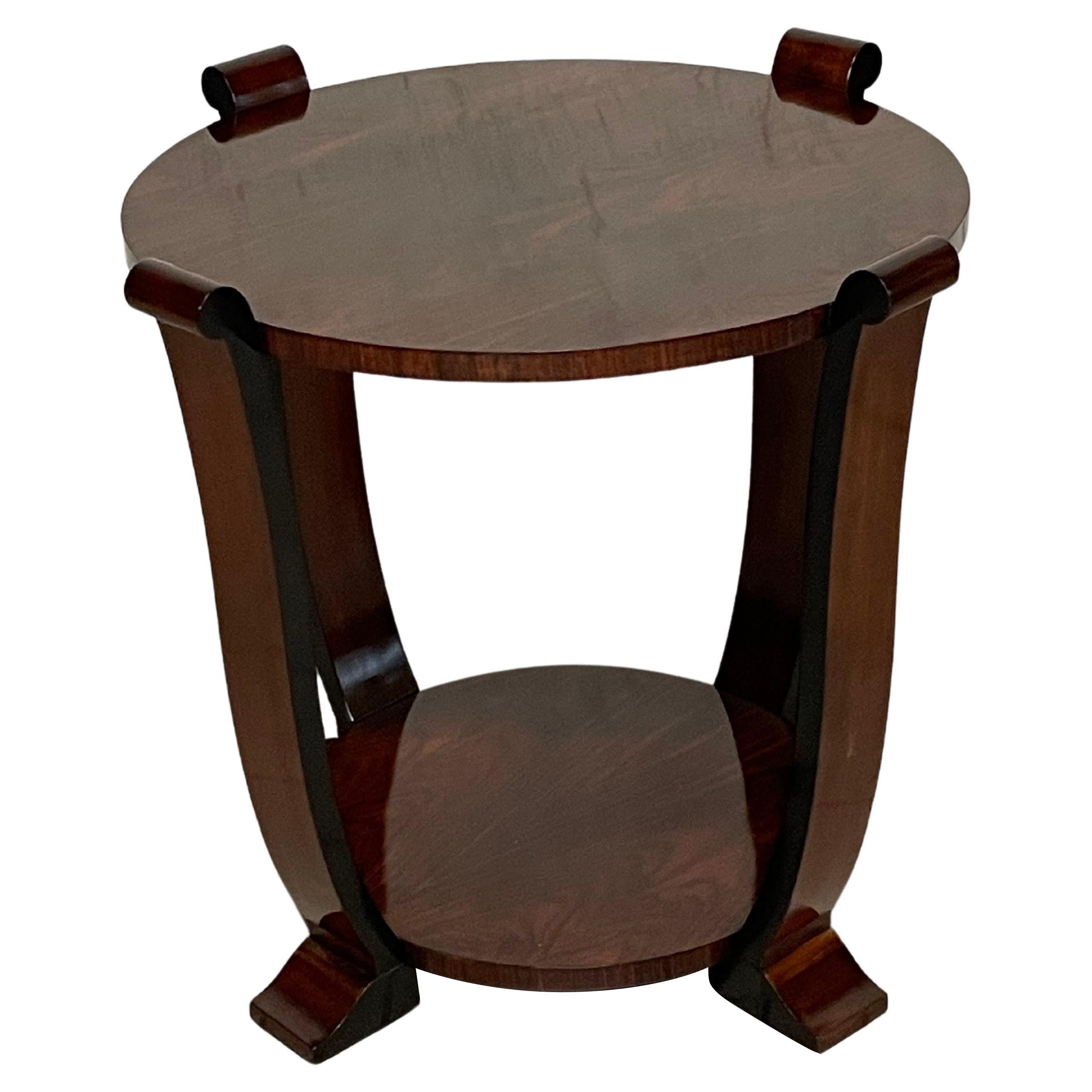 Table basse déco en palissandre en vente