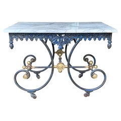19th Century French Patisserie Table