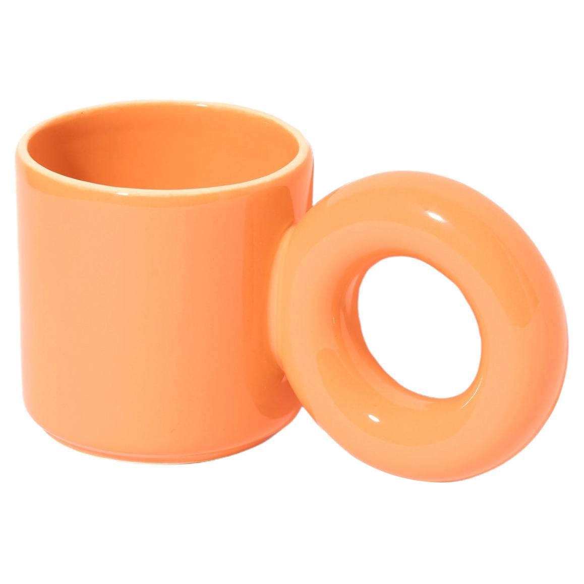 Set of 2 UCHO Mug / Orange by Malwina Konopacka For Sale