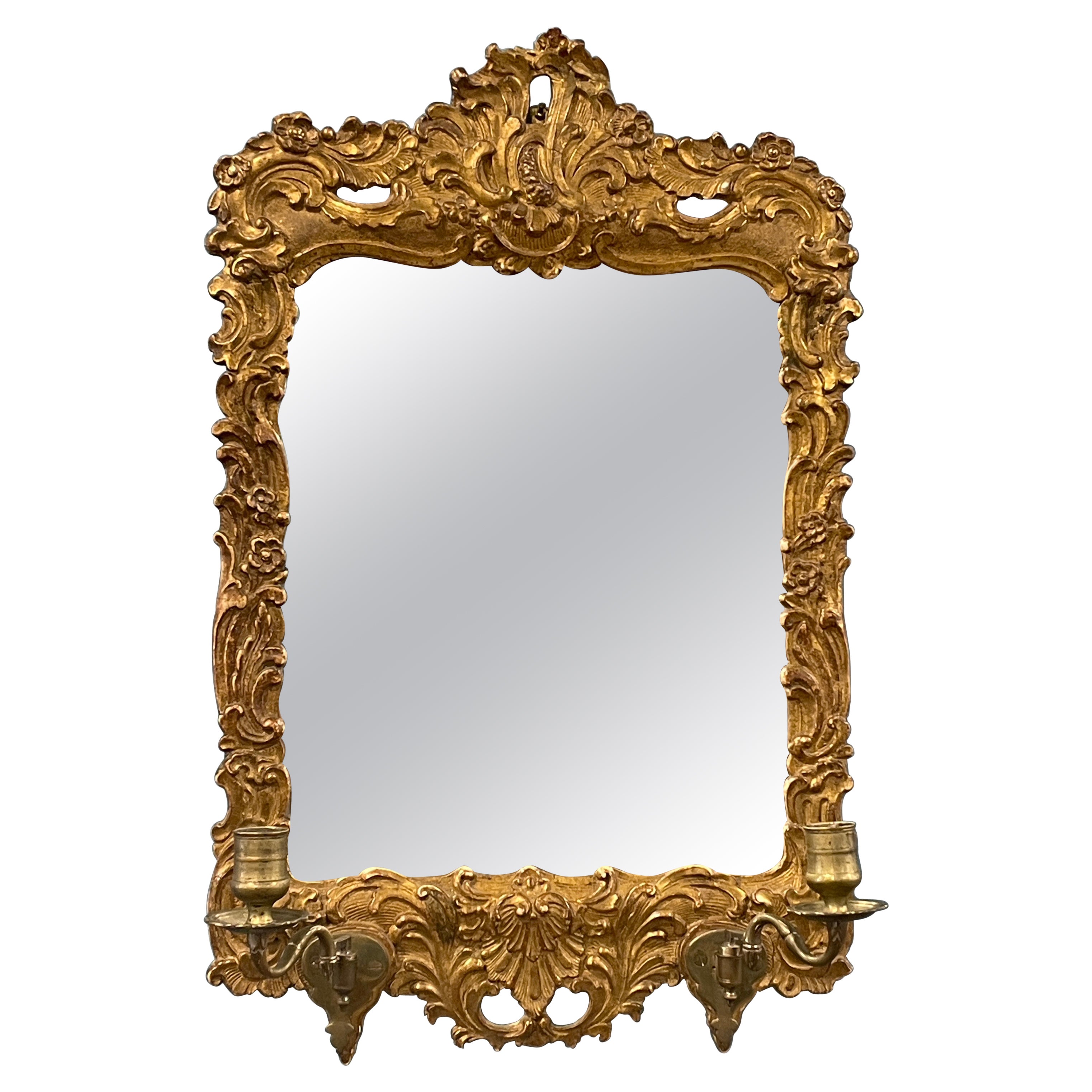 18th century Gilt Wood Mirror For Sale