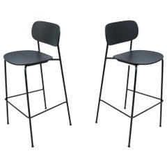 Danish Modern Norm Architects for Audo Copenhagen Co Bar Stools Brand New a Pair