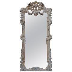 19th Century French Rococo Style Mirror