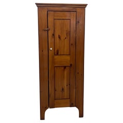 Vintage Tall Wooden Cupboard Cabinet.