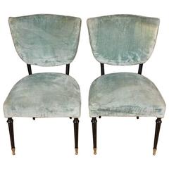 Pair of 1950s Side Chairs by Paolo Buffa