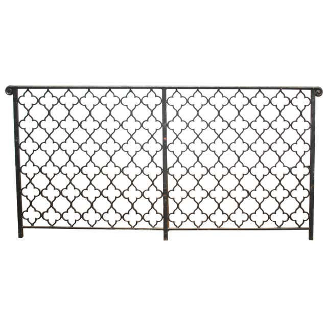 French Gothic Quatrefoil Altar Railing at 1stDibs | church altar railings
