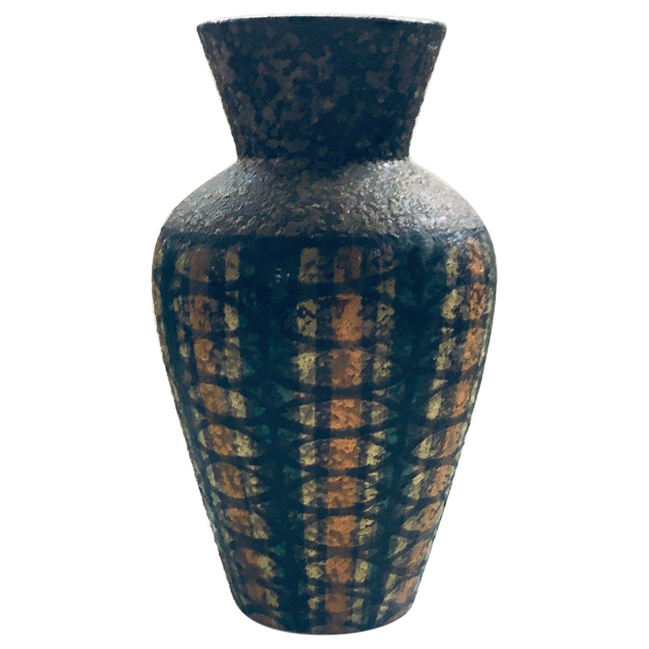 Vintage Art Ceramics Seta Vase by Aldo Lodi for Bitossi Raymor, Italy 1960's For Sale