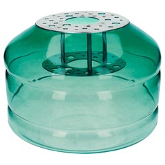 Modern Minimalist Orb Blown-Glass Transparent Vase - Home Decor