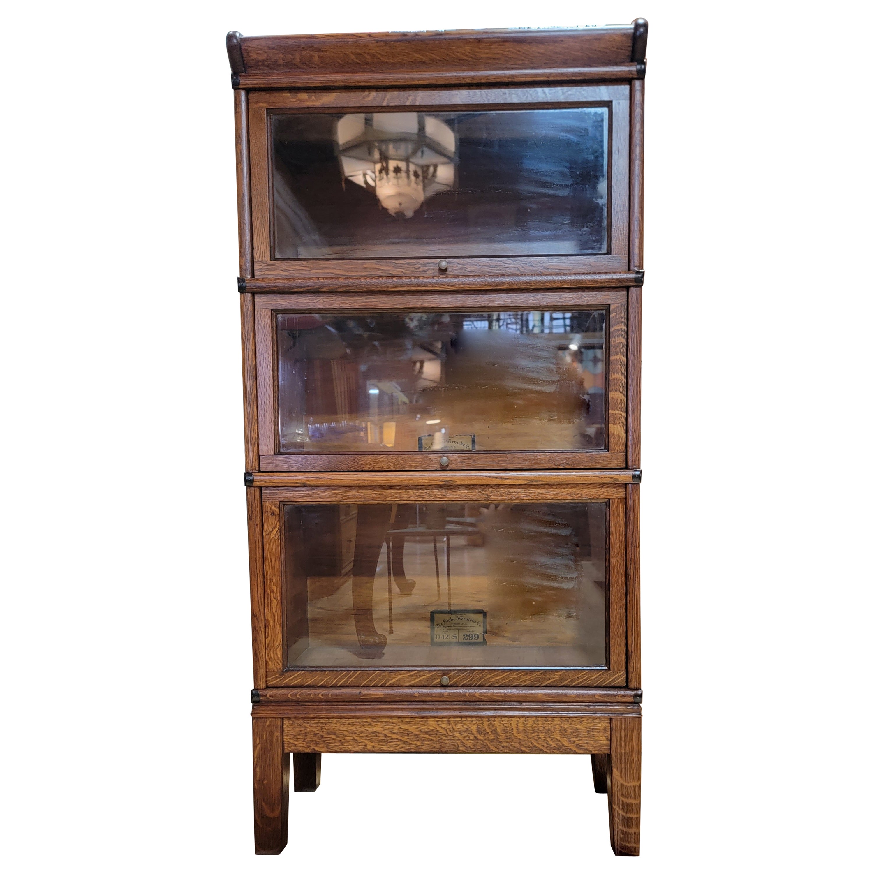 Lawyers Stacking Bookcase by The Globe-Wernicke Company For Sale