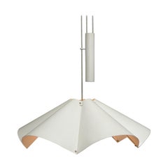 Gino Sarfatti for Arteluce, lampe suspendue Rise and Fall, modèle 2134, années 1950