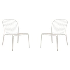 Pair of Thorvald SC100- Outdoor Lounge Chairs-Ivory-by Space Copenhagen for &T