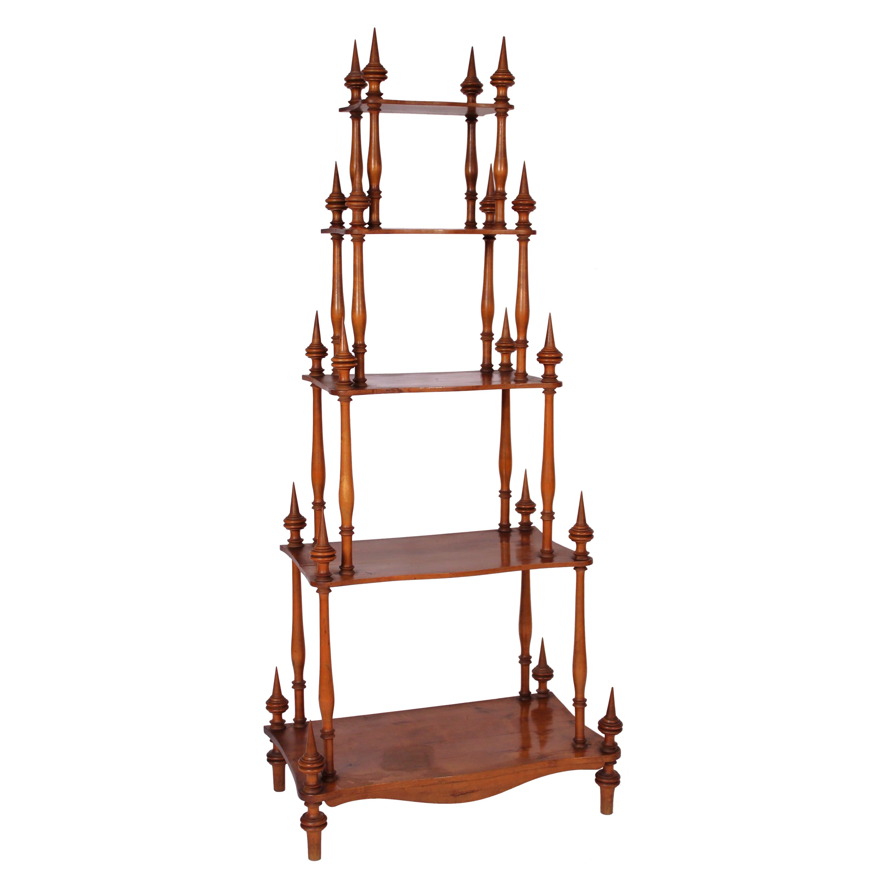 Northern European 5 Tier Etagere For Sale