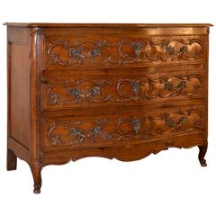 19th Century French Oak Chest of Drawers