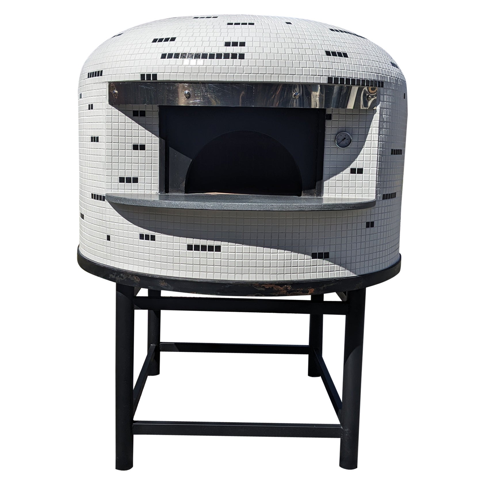Handmade Italian Neapolitan Pizza Oven - 100cm internal diameter For Sale