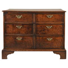 Early 18th Century English Chest with Six Drawers