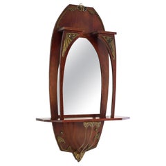 1930s art nouveau mirror