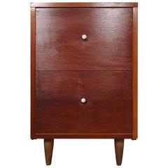 Petite Mid-Century Modern Side Cabinet