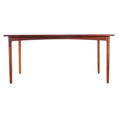 Mid-Century Modern Scandinavian Dining Table in Rio Rosewood