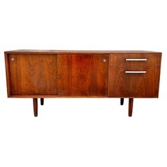 Mid Century Modern Walnut Credenza, 1960s