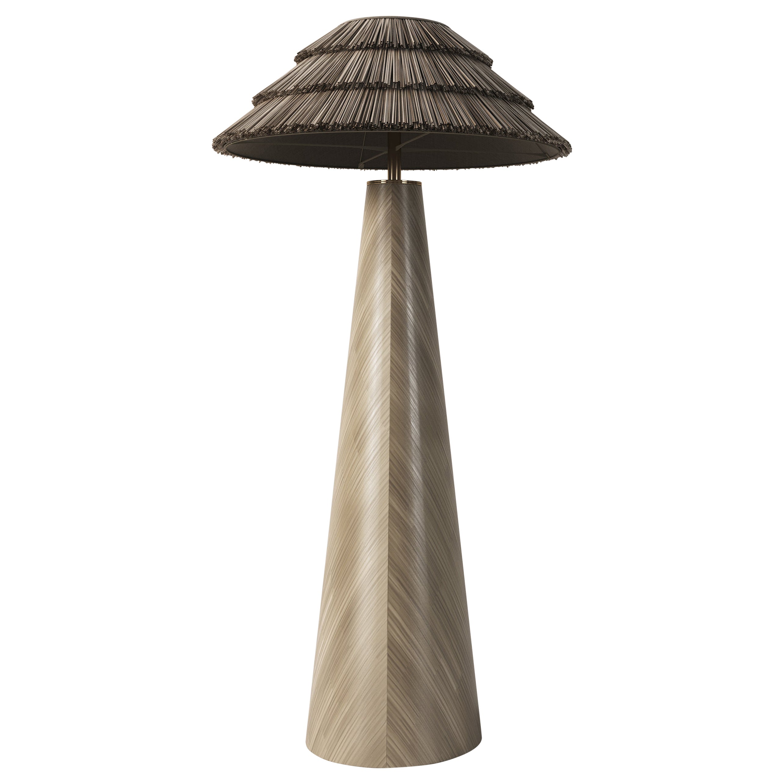 Contemporary Floor Lamp “Roots of Home” by Ruda Studio