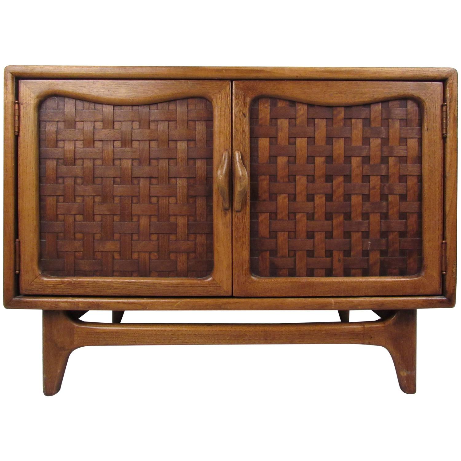 MidCentury Modern Basket Weave by Warren Church for Lane For
