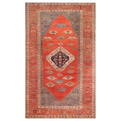 Grand tapis persan Serapi ancien à couper le souffle 11'8" x 19'3"