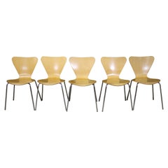 Vintage Arne Jacobsen for Fritz Hansen Dining Chairs