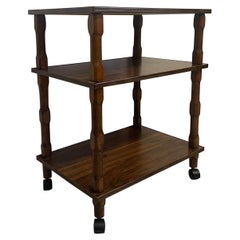 Used Petite Three Tier Wooden Bookshelf.