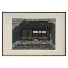 Kiyoshi Saito, signierter japanischer Holzschnitt, Katsura Kyoto M, limitierte Auflage