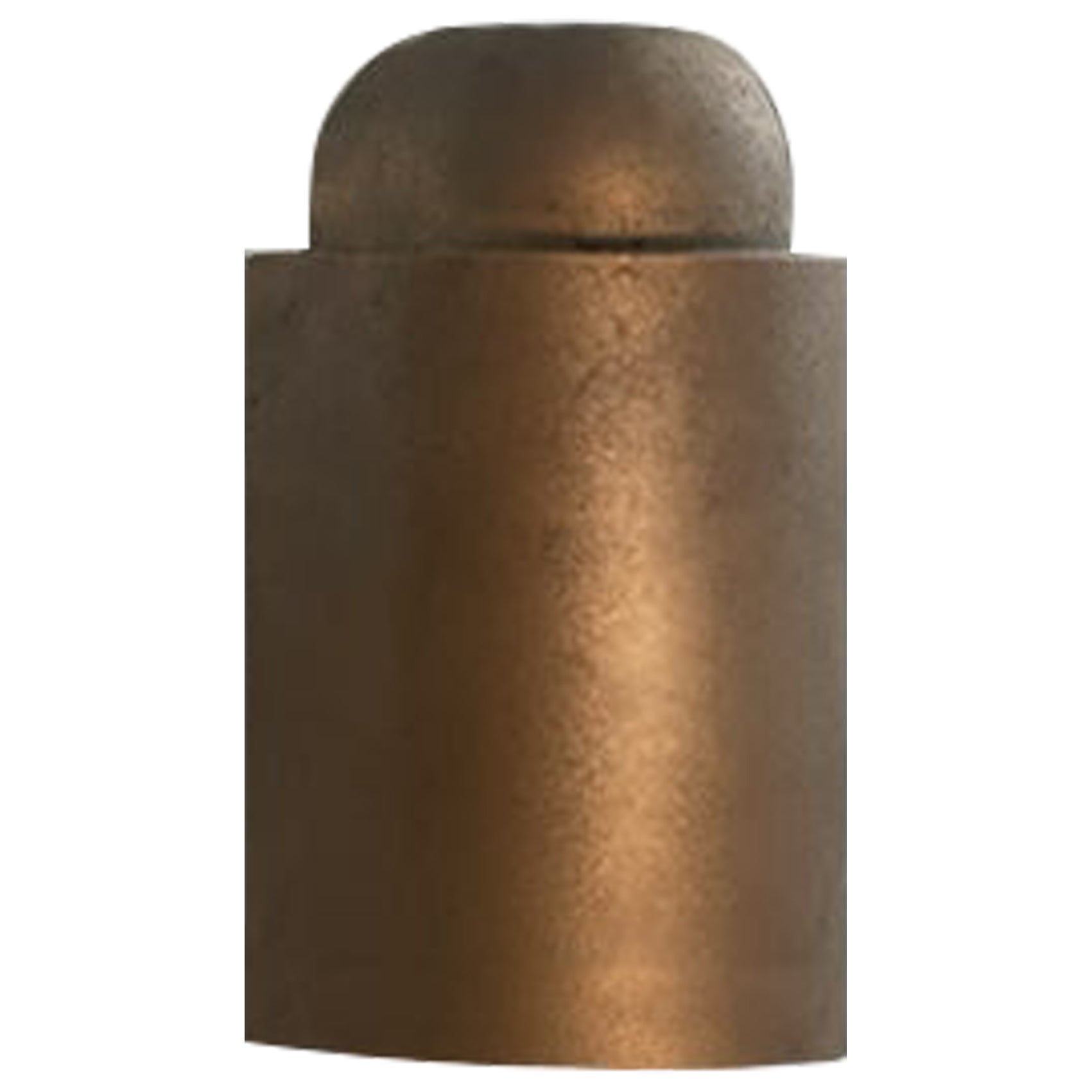 Decade Mini Step Light, Raw Brass by Dunlin