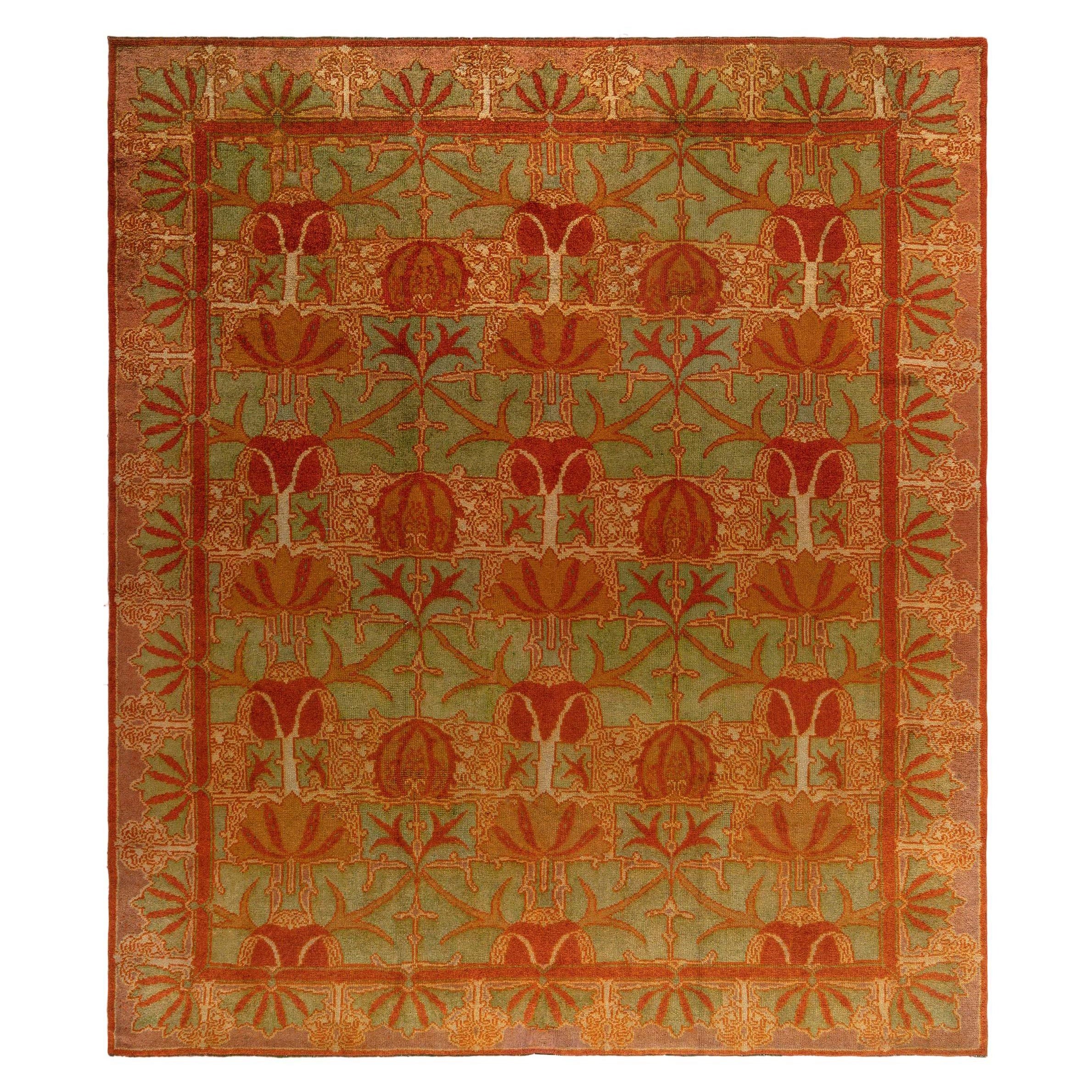 Alfombra Doris Leslie Blau Arts and Crafts Donegal de C. F. A. Voysey