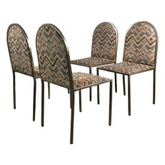 A Set of 4 MEMPHIS POST-MODERN CHAIRS, Italy 1980