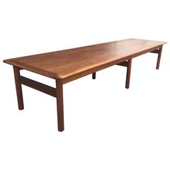 Folke Ohlsson for DUX Long Walnut Coffee Table