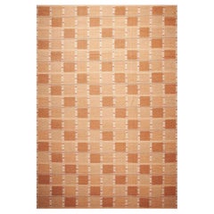 Nazmiyal Collection Flatweave Modern Swedish Design Kilim Rug 13'5" x 19'9"